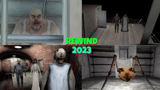 Rewind 2023 | Mr Meat 2 Vs Granny Chapter Two Vs Granny 3 Vs Psychopath Hunt Chapter Two