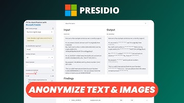 Microsoft Presidio: Data Protection and De-identification SDK