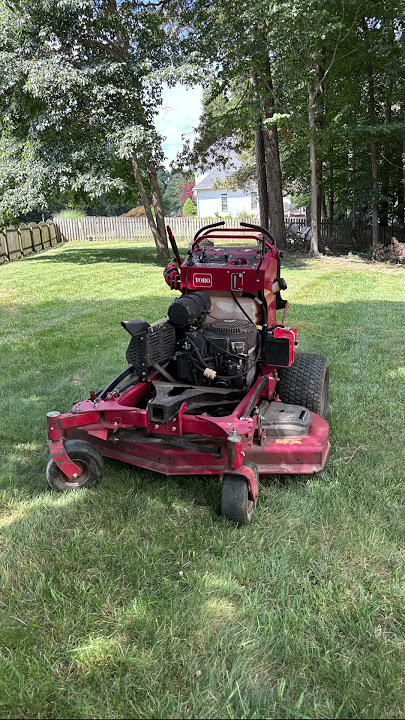 New mower! Toro grandstand 52 inch.