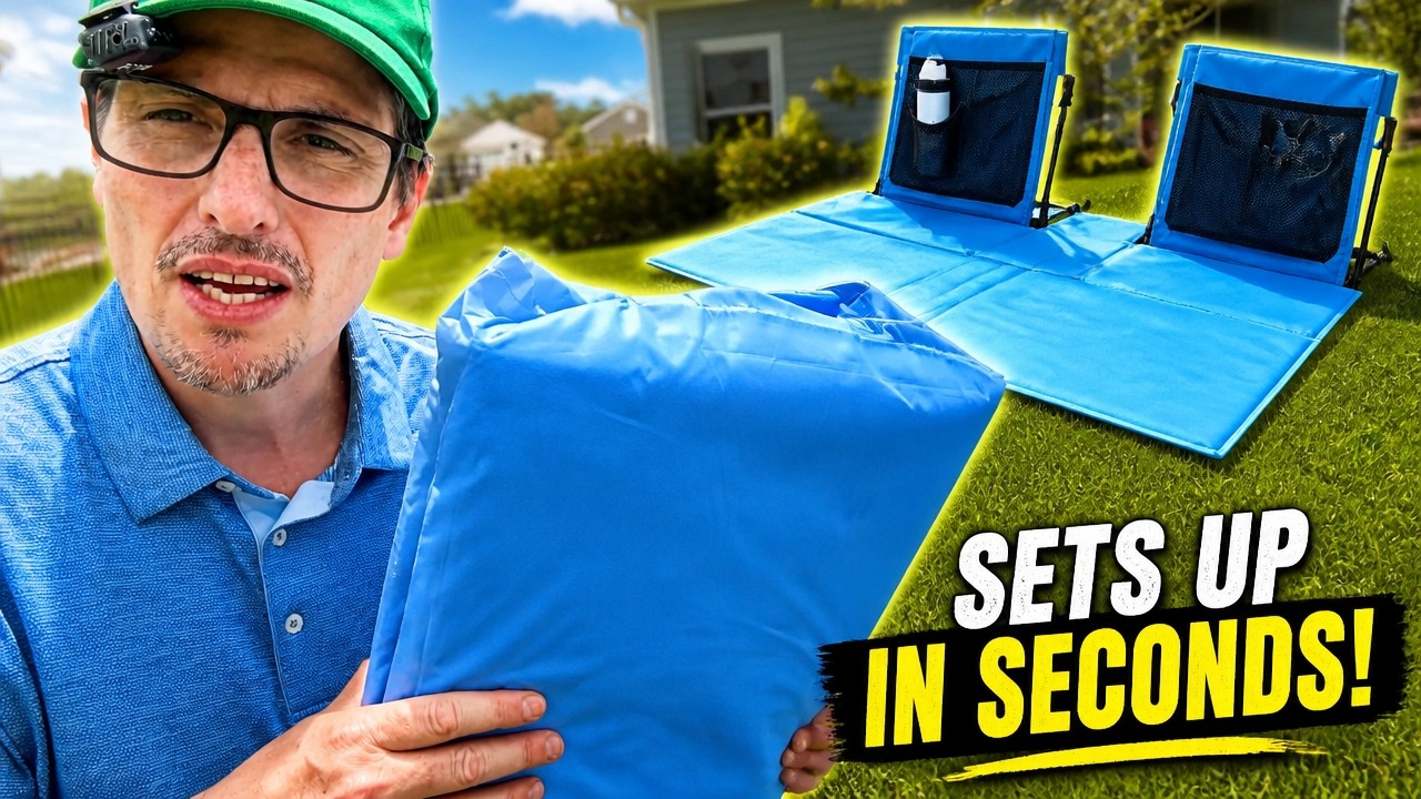 The Most Convenient Beach Mat Ever Made! - YouTube