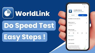 How to Do WorldLink Speed Test from App | myWorldLink screenshot 2