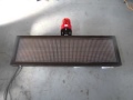回転灯付き 横型LED表示