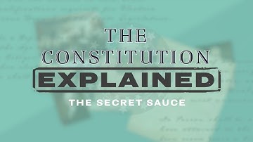 The Secret Sauce - Teaching Article V of the Constitution