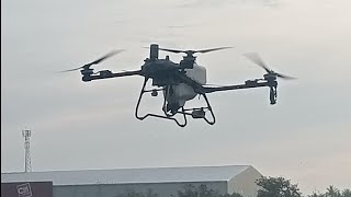 Advanced Farming Techniques: Drone-Based Pesticide Spraying for Sugarcane Crops