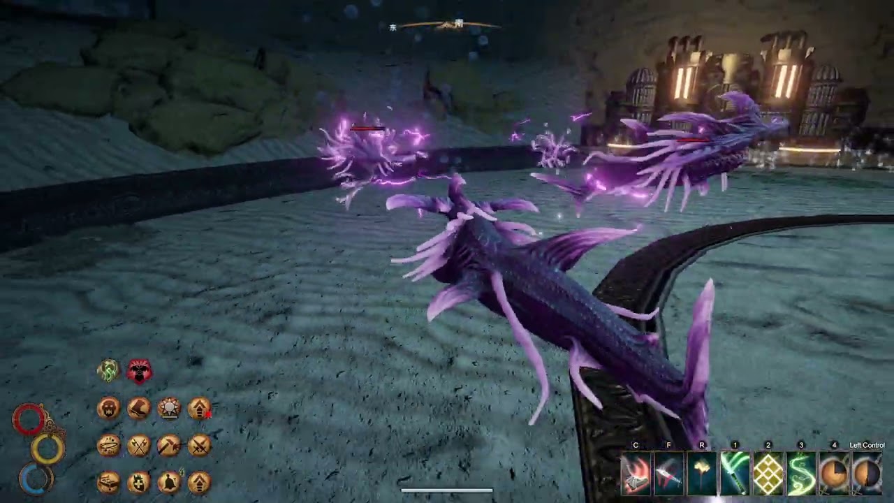 【Outward】Five Winds Warrior vs. Elite Crescent Shark