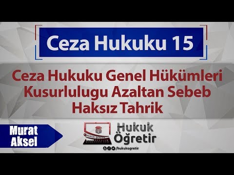 Video: Haksız fiil hukuku ceza hukuku ile nasıl etkileşir?