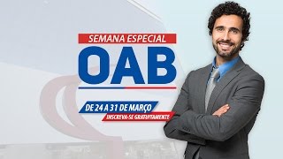 Direito Internacional para OAB - Semana Especial OAB