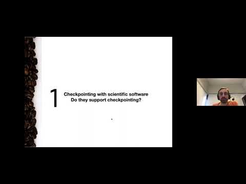 Using a Checkpoint/restart