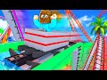 Building My Own ROLLER COASTER In Roblox