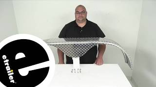 etrailer | Review of Tie Down Trailer Fenders - No Step - TD75VR