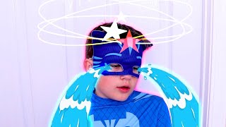 PJ Masks in Real Life | Catboy's BOO BOO | Pretend Play Super Heroes | PJ Masks Official