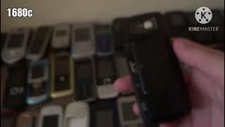 My 54 phones collection startup and shutdown as of August 2025