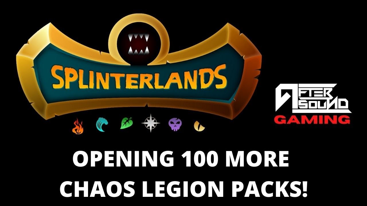OPENING 100 MORE CHAOS LEGION PACKS!