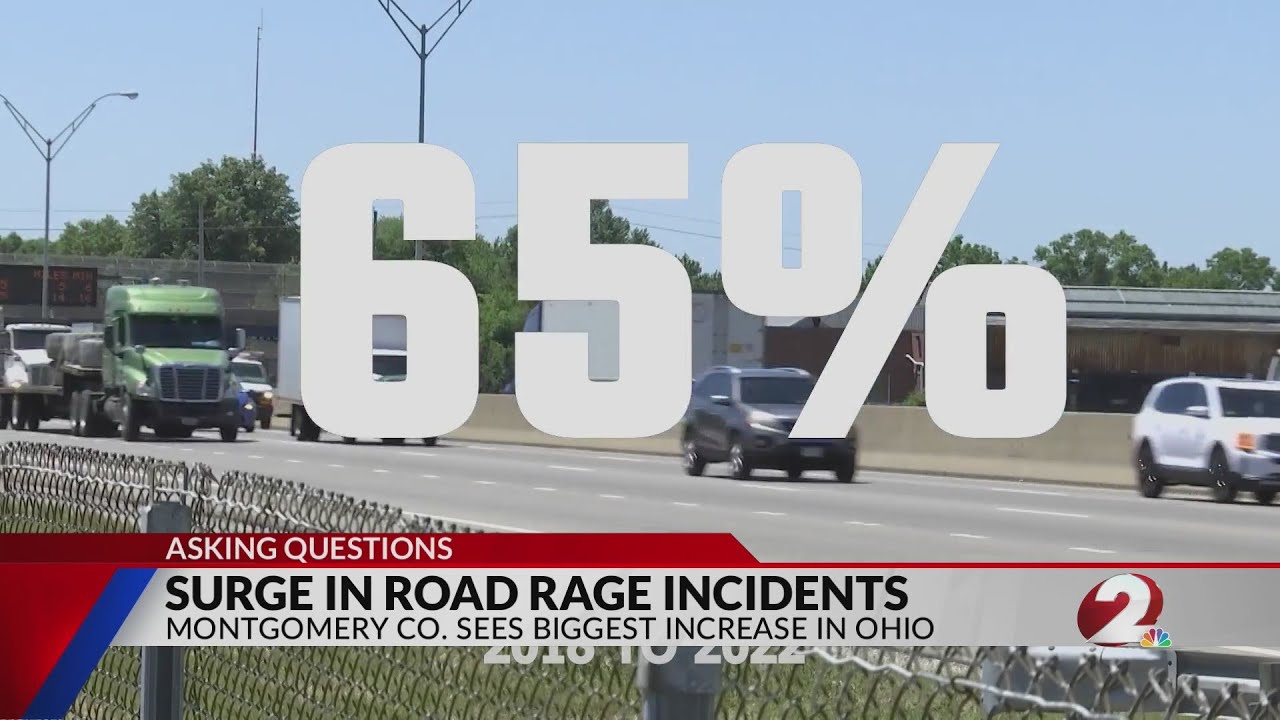 Montgomery County sees surge in road rage incidents - YouTube