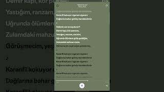 Karanfil Kokuyor....