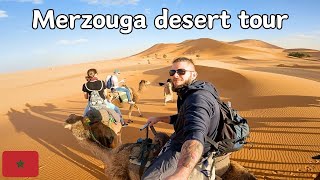 Camel Riding Adventure in Morocco&#39;s Stunning Merzouga Desert!