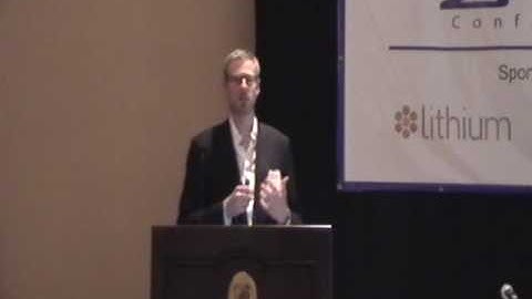 Community 2:0 Keynote: Enabling Social Networking through an Enterprise Intranet  Lessons Learned