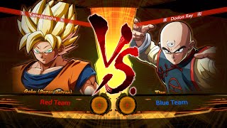 Goku (SS1) VS Tien | Dragon Ball FighterZ | XBOX Series X Gameplay