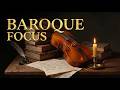 Classical Chamber Music for Concentration | Baroque String Quartet for Deep Focus &amp; Study