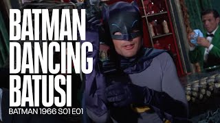 Batman gets drunk with an orange juice and dances the Batusi | Batman 1966