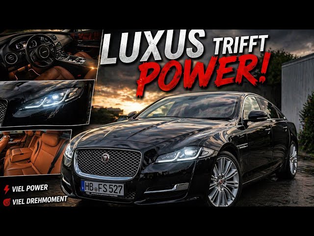 The last Jaguar XJ - 700NM luxury sedan - Jaguar XJ X351 Facelift