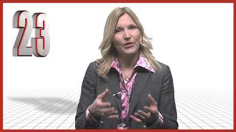 60 seconds with Dr Jutta Tobias - Creating Performance Measures