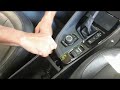 2016 BMW X1 Centre Console Removal