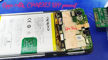 Oppo A1k (Cph1923) Pattern/Pin Unlock By Ufi Box Without Any Dead Risk  Latest 2020