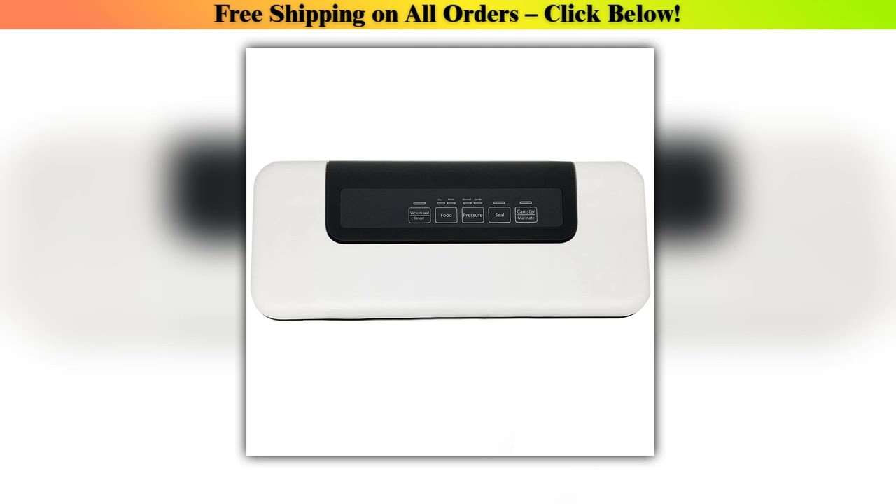 BioloMix Vacuum Sealer, Automatic Food Saver Machine for Food Preservation, Dry & Wet Mode for