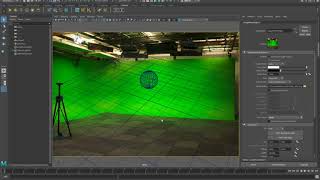 Chrome Ball Photography for Animation & VFX... 04b: Maya 2018 using 360° Image for rendering