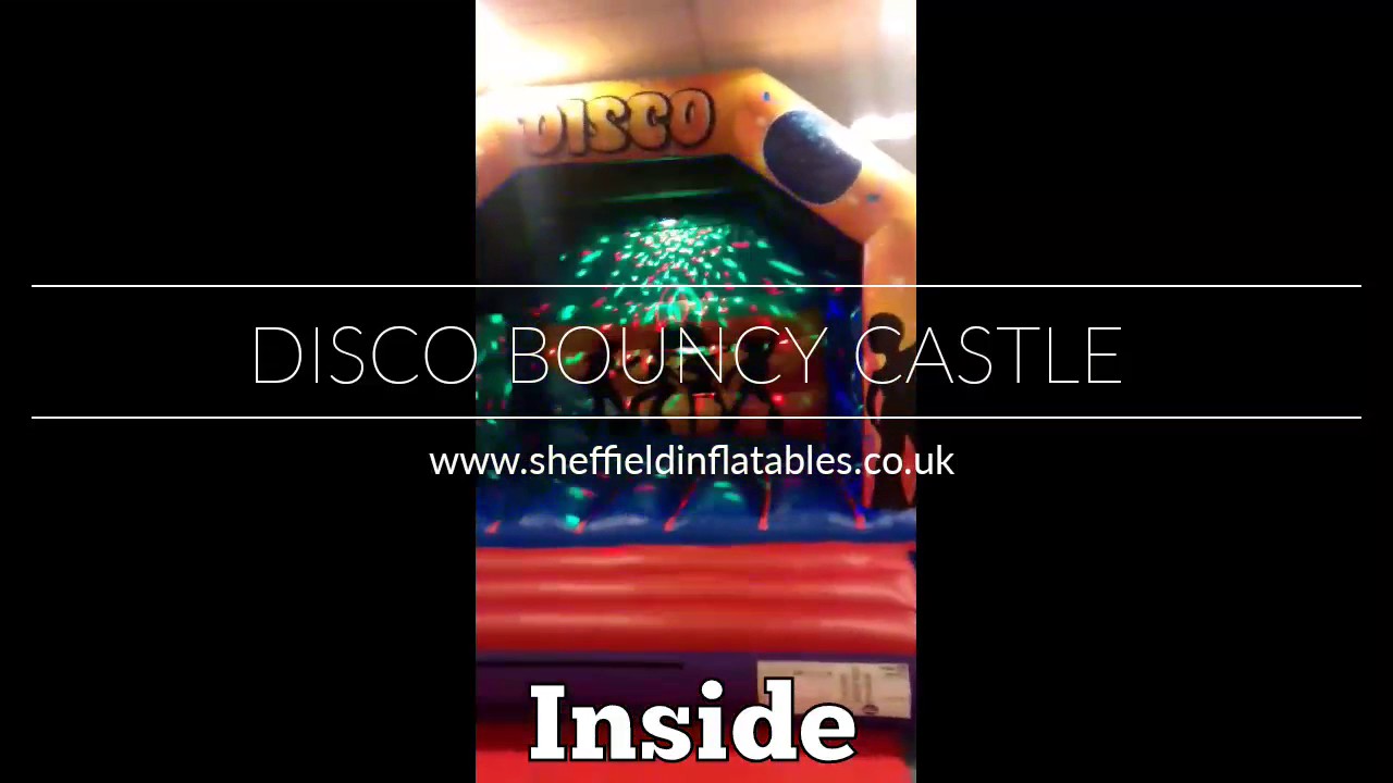  Disco bouncy castle hire - Sheffield and Chesterfield