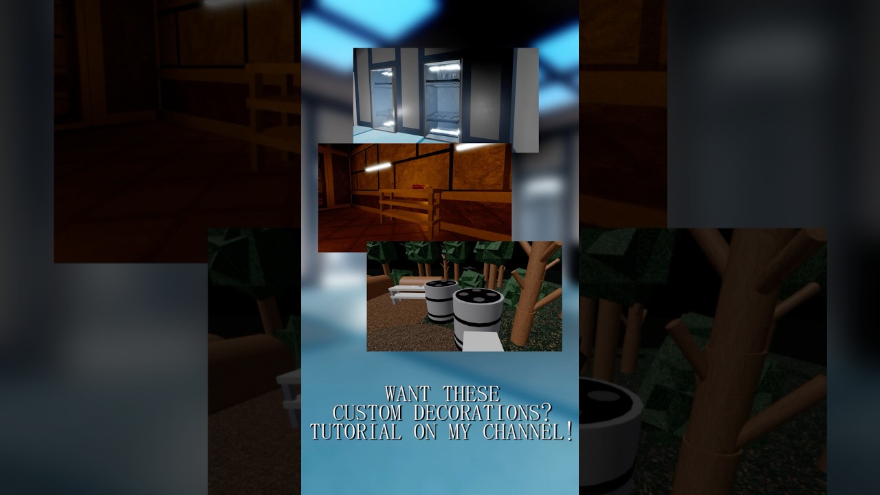 3 custom decorations you could use in your piggy map! 