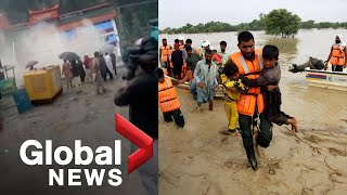 Pakistan floods: Luxury hotel swept away, hundreds killed following historic monsoon rains