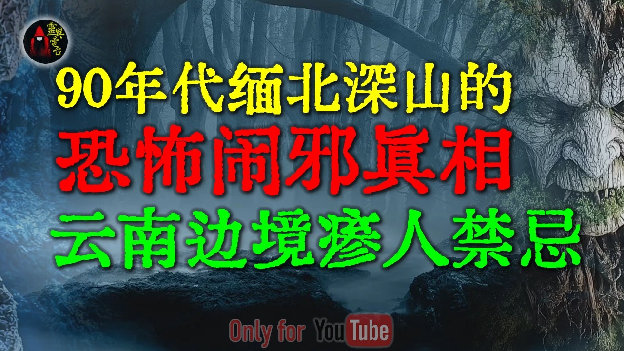云南边境禁忌：17岁少女钻山林后竟产下“黑毛怪物”？目击者揭露90年代缅北深山的恐怖真相 | 广西老太尸变爆裂真相 #鬼故事 #睡前故事 #解压故事 #民间故事 #恐怖故事 #horror「灵异电台」