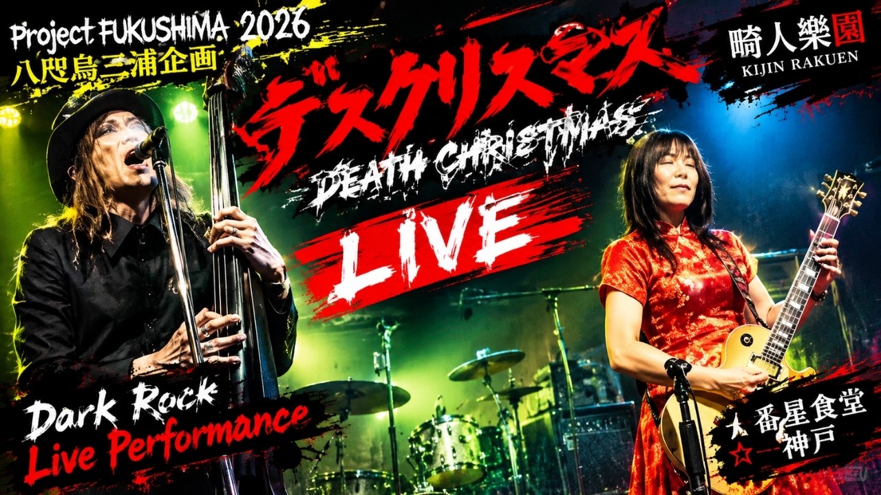 LIVE】デスクリスマス｜Death Christmas – Dark Rock Live 2026｜畸人