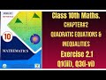 📘 Class 10 Maths Chapter 2 Exercise 2.1 | Q1(iii) & Q3(i-vi) | Step-by-Step Solution