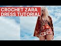 Zara's Tik Tok Viral Crochet dress Tutorial