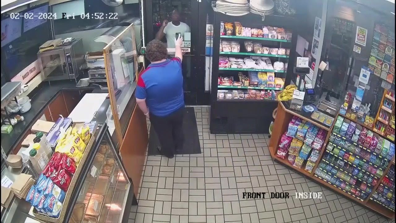 Gas station clerk who protected woman from man killed in police-involved shooting shares ordeal