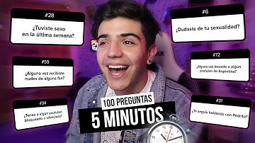 100 PREGUNTAS INCOMODAS EN 5 MINUTOS