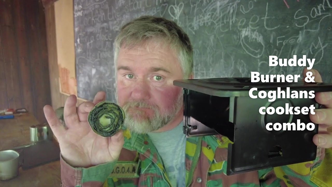 Buddy burner & Coghlans cookset combo