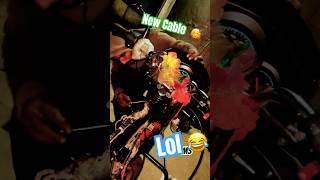 Super splender break cable change proses 🔥❤️‍🔥#hero#automobile #supersplendorbs6#viral #shortvideo