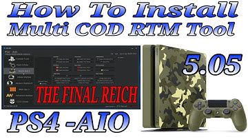 How To Install Modz on WW2 The Final Reich COD RTM PS4 AIO By MW HEN PS4 5.05 (2020)