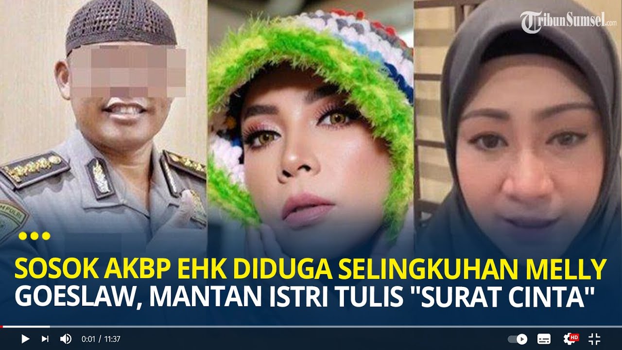 Sosok Akbp Ehk Diduga Selingkuhan Melly Goeslaw Mantan Istri Tulis Surat Cinta Youtube