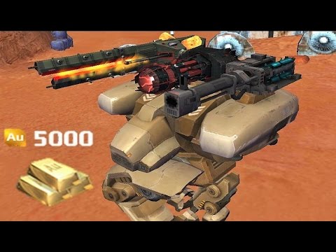 Walking War Robots Purchasing the Fury [5000 Gold] and Gameplay