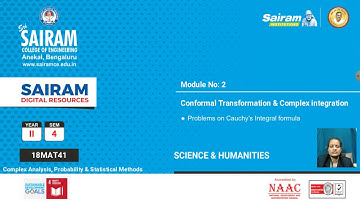Lecture video_18MAT41_Module 2_Problems on Cauchy