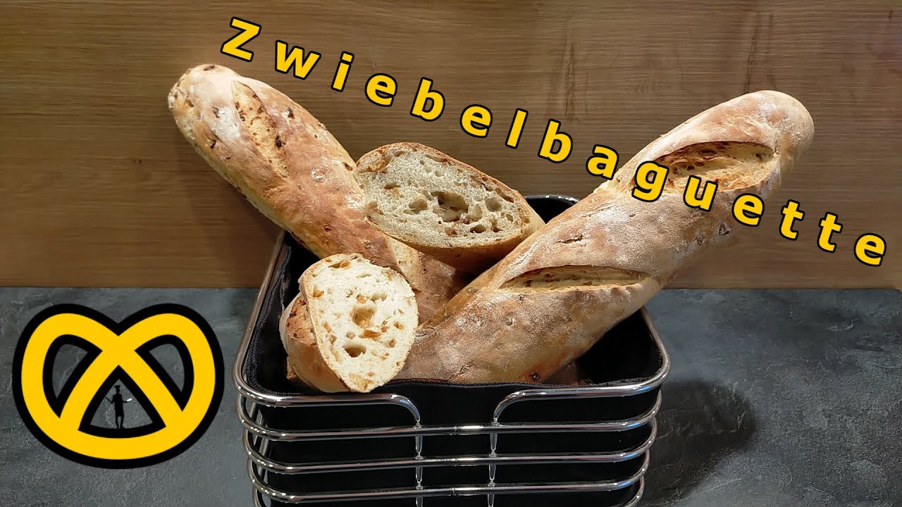 Zwiebelbaguette selber machen - YouTube