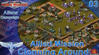 Red Alert 2│Yuri's Revenge│Aliens Campaign│Allied Mission 3│Clonning Around