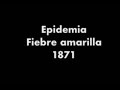 Epidemia - Fiebre amarilla en 1871.