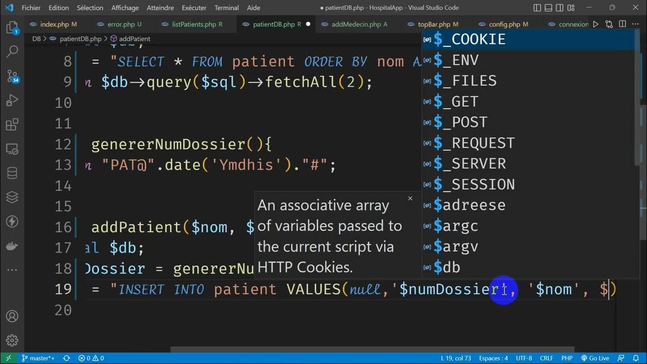 TP PHP MYSQ SUITE - YouTube