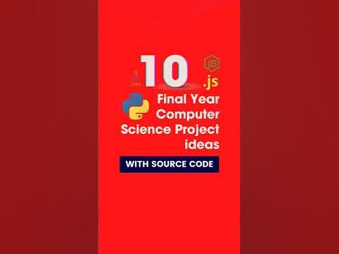 Top 10 Computer Science (CSE) Final Year Project Ideas in 2024 with ...